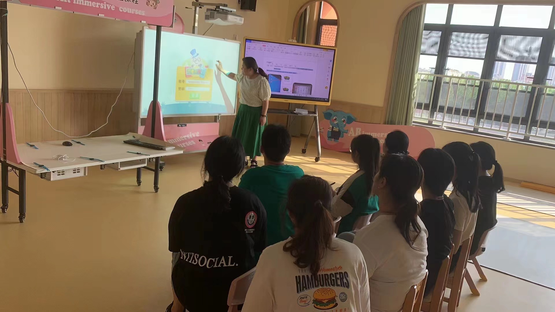 一幼：展现园所特色  AR闪亮登场