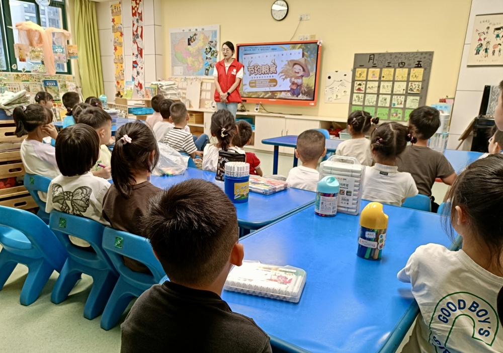 海安一幼：世界粮食日进校园 让节约种子在童心扎根